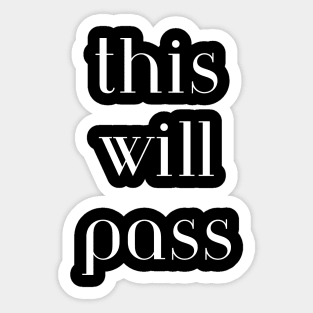 This will pass Sticker